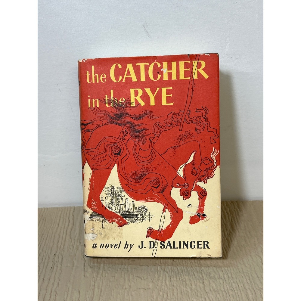 J.D. Salinger Book‎ Unisex OS Red The Catcher in the Rye BOMC 60th Anniversary